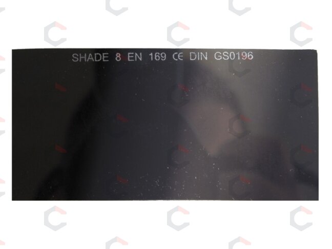 Suvirinimo filtras 50X100 E-8 (74452) Suvirinimo filtras 50X100 E-8 (74452)