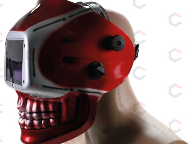 Suvirinimo šalmas "SKULL" | automatinis tamsėjimas (8858) 3 Suvirinimo šalmas "SKULL" | automatinis tamsėjimas (8858) 3