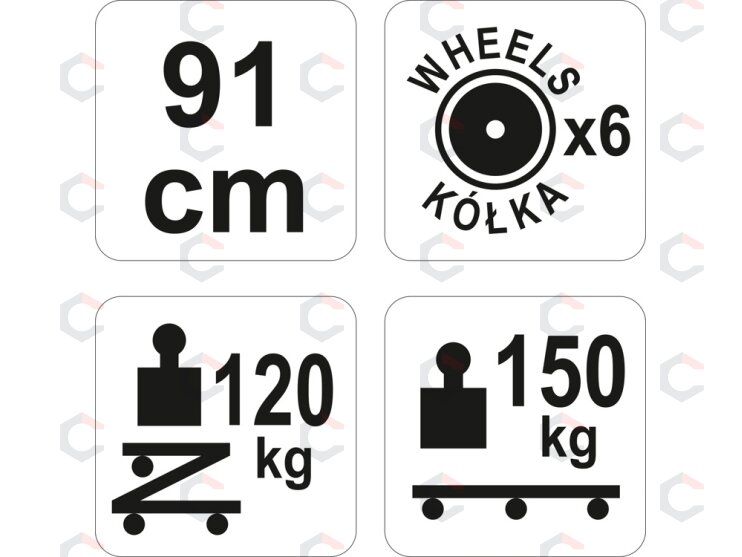 Sulankstomas gultas/kėdutė | 36" (YT-08802) 6 Sulankstomas gultas/kėdutė | 36" (YT-08802) 6