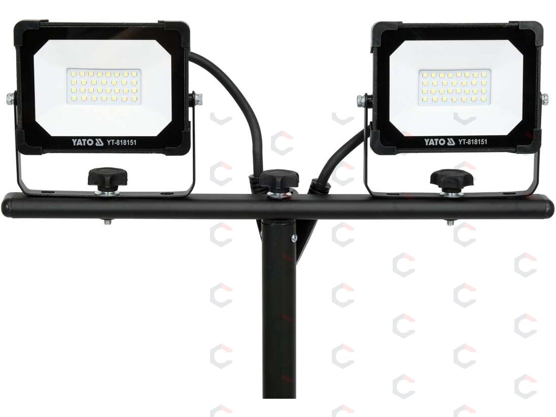 Šviesos diodų lempa / prožektorius | su stovu | SMD LED 2 x 20W 3800 LM (YT-818151) 2