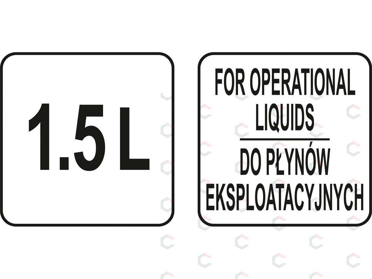 Švirkštas / rankinė pompa | 1500 ml | su 6 adapteriais (YT-07082) 5 Švirkštas / rankinė pompa | 1500 ml | su 6 adapteriais (YT-07082) 5