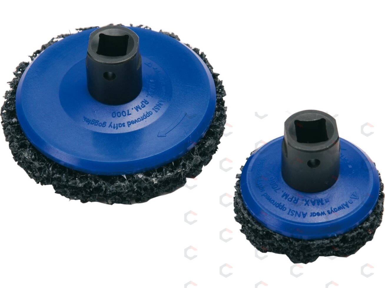 Šveitimo padų rinkinys | Ø 65 + 105 mm (3965) Šveitimo padų rinkinys | Ø 65 + 105 mm (3965)