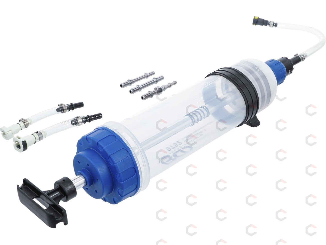 Švirkštas / rankinė pompa | 1500 ml | su adapterių rinkiniu (9782) 1 Švirkštas / rankinė pompa | 1500 ml | su adapterių rinkiniu (9782) 1