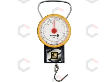 Svarstyklės su rulete | max. 32 kg (15301)