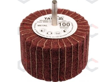 Šveitimo antgalis lapelinis | 80x50x6 mm | P60 (YT-83398) Šveitimo antgalis lapelinis | 80x50x6 mm | P60 (YT-83398)