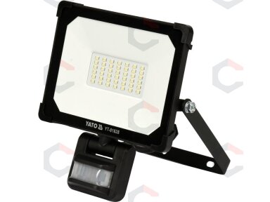 Šviesos diodų lempa / prožektorius | su judesio davikliu | SMD LED 30W 3000LM (YT-81828) Šviesos diodų lempa / prožektorius | su judesio davikliu | SMD LED 30W 3000LM (YT-81828)