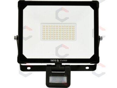 Šviesos diodų lempa / prožektorius | su judesio davikliu | SMD LED 50W 5000LM (YT-81829) Šviesos diodų lempa / prožektorius | su judesio davikliu | SMD LED 50W 5000LM (YT-81829)