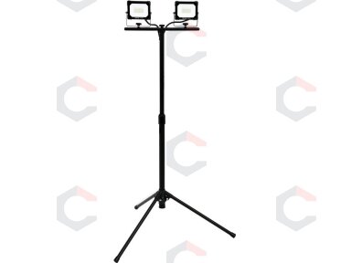 Šviesos diodų lempa / prožektorius | su stovu | SMD LED 2 x 20W 3600 LM (YT-81815) Šviesos diodų lempa / prožektorius | su stovu | SMD LED 2 x 20W 3600 LM (YT-81815)