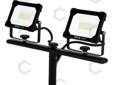 Šviesos diodų lempa / prožektorius | su stovu | SMD LED 2 x 20W 3600 LM (YT-81815) Šviesos diodų lempa / prožektorius | su stovu | SMD LED 2 x 20W 3600 LM (YT-81815)