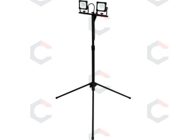 Šviesos diodų lempa / prožektorius | su stovu | SMD LED 2 x 20W 3800 LM (YT-818151) Šviesos diodų lempa / prožektorius | su stovu | SMD LED 2 x 20W 3800 LM (YT-818151)