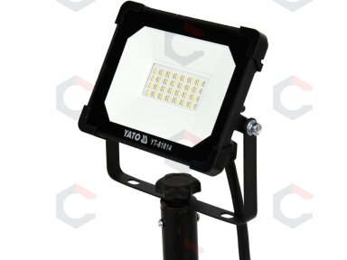 Šviesos diodų lempa / prožektorius | su stovu | SMD LED 20W 1800 LM (YT-81814) Šviesos diodų lempa / prožektorius | su stovu | SMD LED 20W 1800 LM (YT-81814)