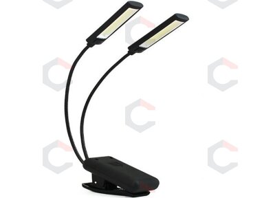 Šviesos diodų šviestuvas | su prisegtuku | 6W COB Led | USB | 2 vnt. (CDL02)