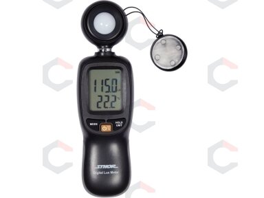 Šviesos intensyvumo ir aplinkos temperatūros matuoklis (81713) Šviesos intensyvumo ir aplinkos temperatūros matuoklis (81713)