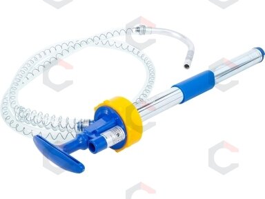 Svirtinis siurblys plastikinėms talpoms | su DIN 61 užsukamu dangteliu (71046) Svirtinis siurblys plastikinėms talpoms | su DIN 61 užsukamu dangteliu (71046)
