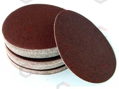 Švitrinis popierius prilimpantis (Velcro) | 125 mm / P40 | 10 vnt. (ES860040)