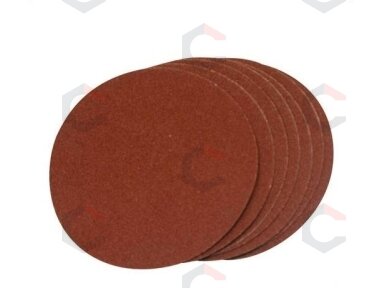 Švitrinis popierius prilimpantis (Velcro) | 125 mm / P80 | 10 vnt. (ES860080) Švitrinis popierius prilimpantis (Velcro) | 125 mm / P80 | 10 vnt. (ES860080)