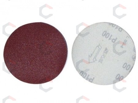 Švitrinis popierius prilimpantis (Velcro) | 125 mm / P40 | 10 vnt. (ES860040) 2
