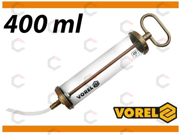 Švirkštas skystam tepalui skaidrus | 400 ml (78031) 1 Švirkštas skystam tepalui skaidrus | 400 ml (78031) 1