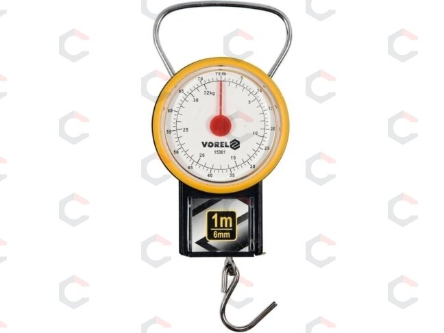 Svarstyklės su rulete | max. 32 kg (15301) 1 Svarstyklės su rulete | max. 32 kg (15301) 1