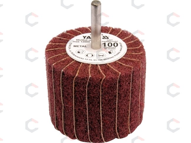 Šveitimo antgalis lapelinis | 60x50x6 mm | P150 (YT-83396) Šveitimo antgalis lapelinis | 60x50x6 mm | P150 (YT-83396)