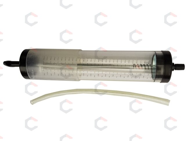Švirkštas skystam tepalui skaidrus sugraduotas | lanksti žarnelė | 500 ml (S144C) 2 Švirkštas skystam tepalui skaidrus sugraduotas | lanksti žarnelė | 500 ml (S144C) 2