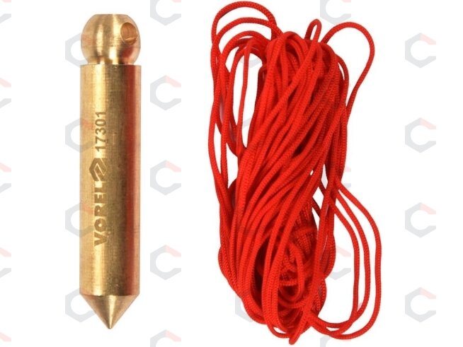Svambalas žalvarinis | su pinta virve | 50g / 5 m (17301) Svambalas žalvarinis | su pinta virve | 50g / 5 m (17301)