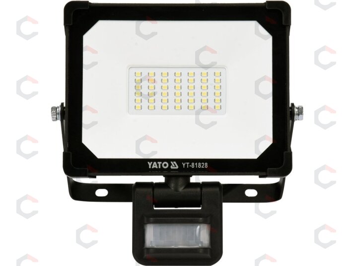 Šviesos diodų lempa / prožektorius | su judesio davikliu | SMD LED 30W 3000LM (YT-81828) 1