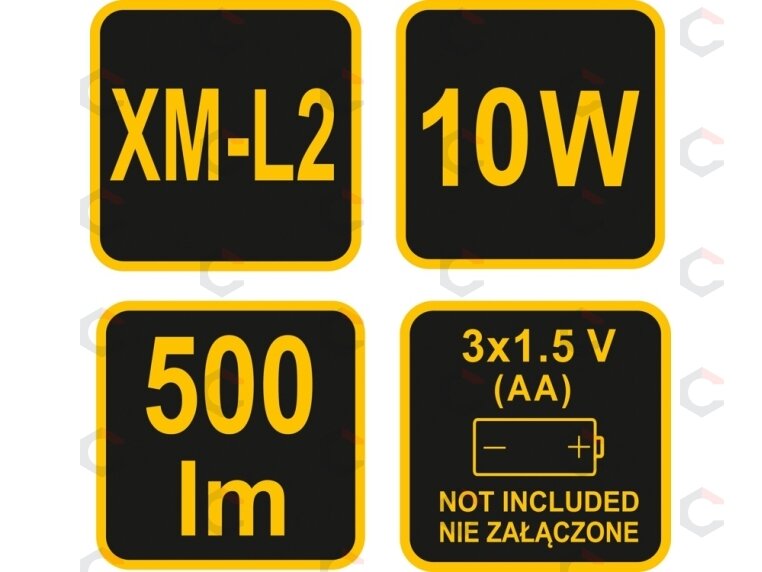 Šviesos diodų prožektorius XP-L2 CREE 10W LED (88560) 3
