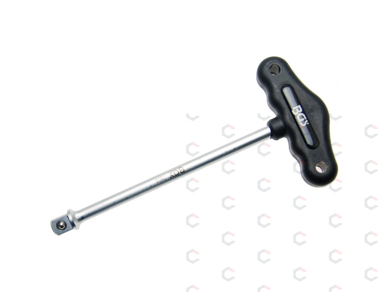 T-rankena | išorinis kvadratas 12,5 mm (1/2") | 230 mm (7805) 1 T-rankena | išorinis kvadratas 12,5 mm (1/2") | 230 mm (7805) 1