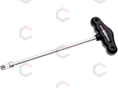 T-rankena | šarnyrinis kvadratas 12,5 mm (1/2") | 230 mm (7805-1) T-rankena | šarnyrinis kvadratas 12,5 mm (1/2") | 230 mm (7805-1)