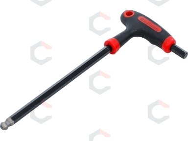 T-rankenėlė atsuktuvas | Hex šešiakampis / hex šešiakampis su šarnyru | 10 mm (7882-10)