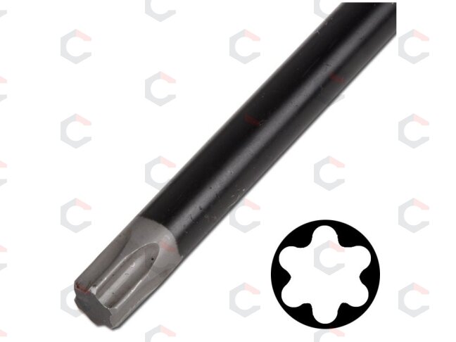 T-rankenėlių atsuktuvų rinkinys | T-Star su skyle (Torx) | T10-T50 | 9 vnt. (7880) 7 T-rankenėlių atsuktuvų rinkinys | T-Star su skyle (Torx) | T10-T50 | 9 vnt. (7880) 7