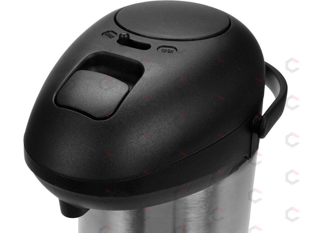 Stalinis termosas su pompa | nerūdijantis plienas 201 | 5,0 l | dviguba sienelė | satininė apdaila | 360° pasukamas pagrindas | apsauga nuo lašėjimo (YG-07019) 2