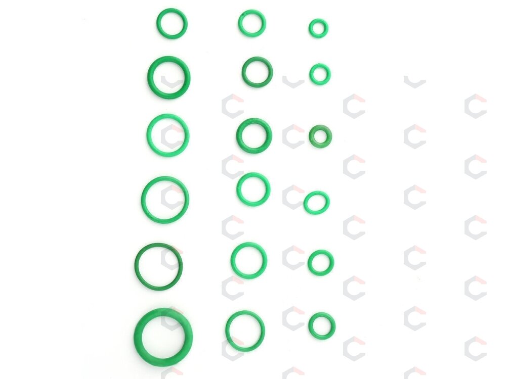 Tarpinių / manžetų rinkinys | NBR | 3-22 mm Ø | 270 vnt. (OR270N) 4 Tarpinių / manžetų rinkinys | NBR | 3-22 mm Ø | 270 vnt. (OR270N) 4