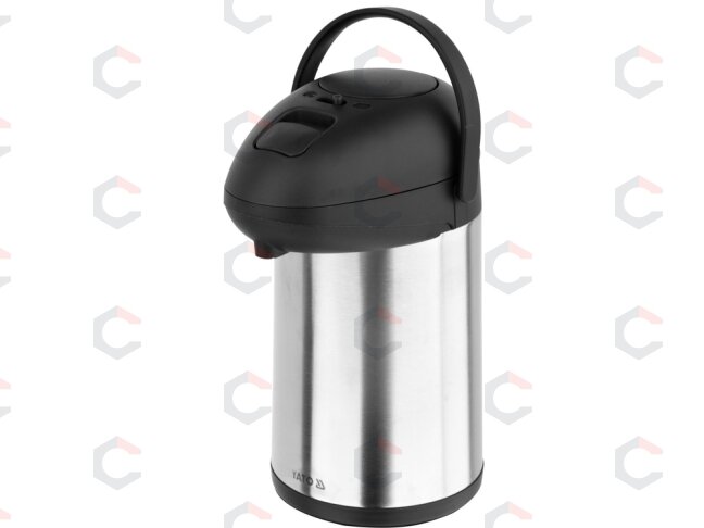 Stalinis termosas su pompa | nerūdijantis plienas 201 | 3,0 l | dviguba sienelė | satininė apdaila | 360° pasukamas pagrindas | apsauga nuo lašėjimo (YG-07020) Stalinis termosas su pompa | nerūdijantis plienas 201 | 3,0 l | dviguba sienelė | satininė apdaila | 360° pasukamas pagrindas | apsauga nuo lašėjimo (YG-07020)