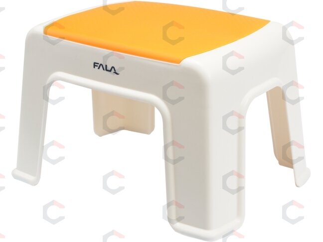 Taburetė su neslidžiu paviršiumi oranžinė (75916) Taburetė su neslidžiu paviršiumi oranžinė (75916)