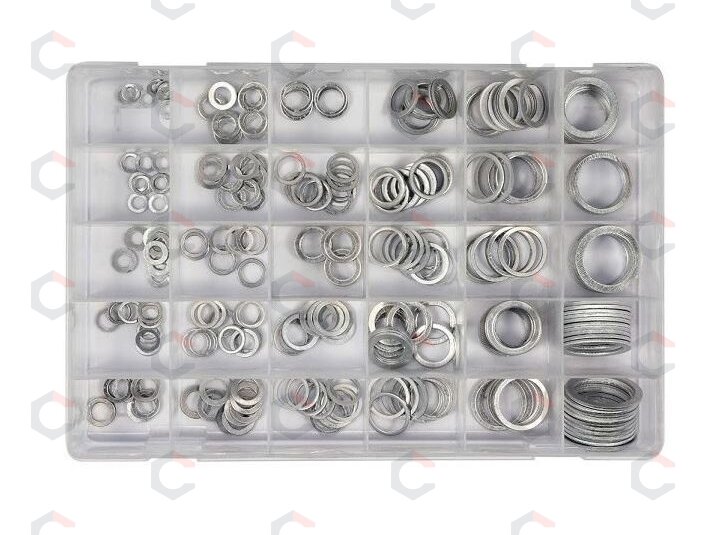 Tarpinių asortimentas | aliuminės | 300 vnt. (SK01005) 1 Tarpinių asortimentas | aliuminės | 300 vnt. (SK01005) 1