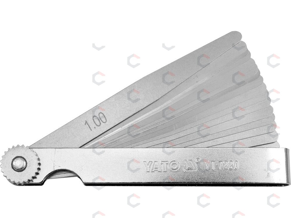 Tarpumačiai | 0,02-1 mm | 17 vnt. (YT-7220) Tarpumačiai | 0,02-1 mm | 17 vnt. (YT-7220)