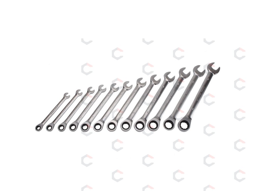Terkšlinių raktų rinkinys | 8-19 mm | 12 vnt. (SK5000) 3 Terkšlinių raktų rinkinys | 8-19 mm | 12 vnt. (SK5000) 3