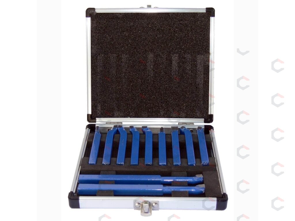 Tekinimo peilių rinkinys | 12x12 mm | 11 vnt. (9926V) Tekinimo peilių rinkinys | 12x12 mm | 11 vnt. (9926V)