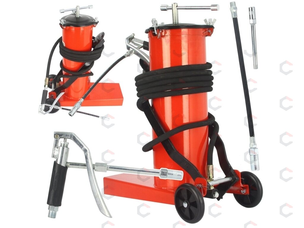 Tepimo pompa | kojinė 6L + 4 m žarna (GP06F) Tepimo pompa | kojinė 6L + 4 m žarna (GP06F)