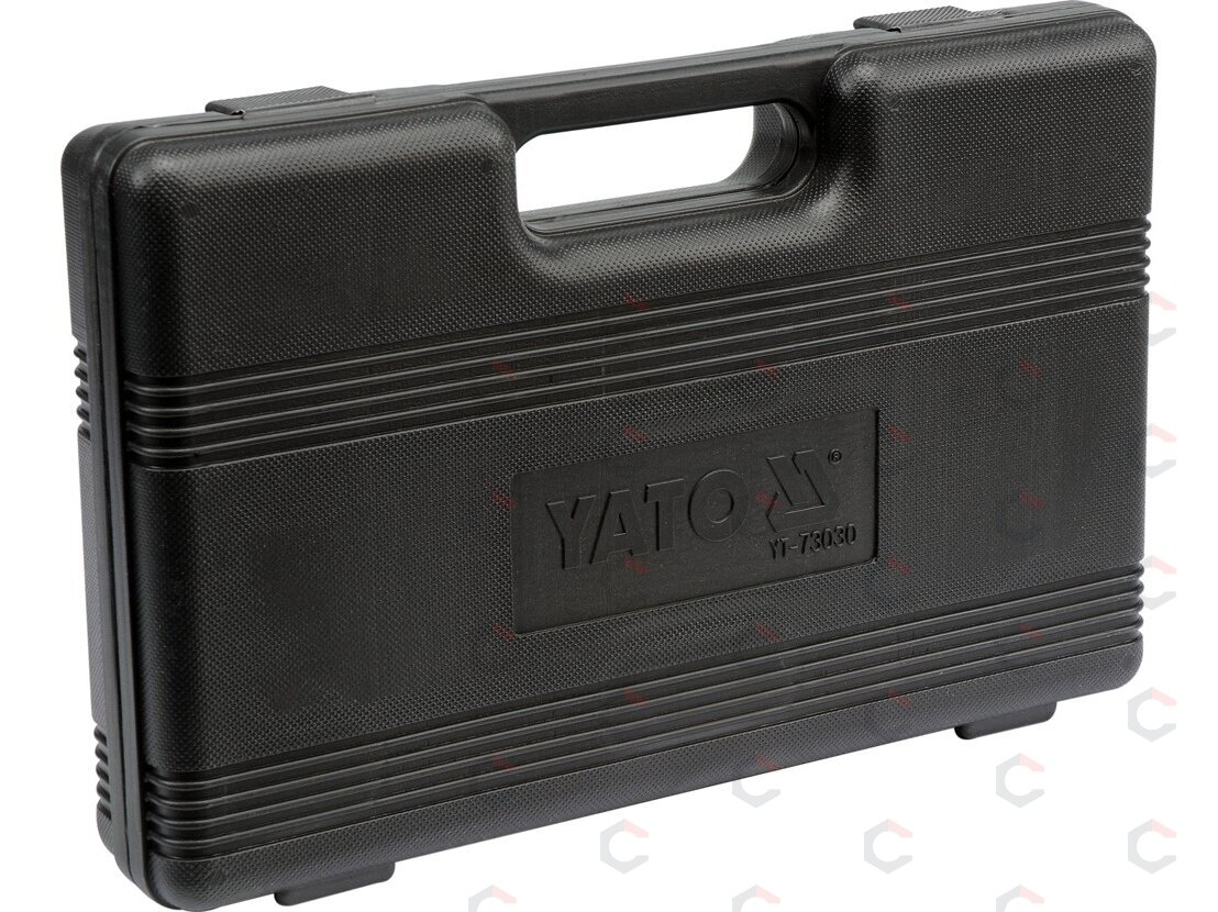 Tepalo slėgio matuoklis | su adapteriais | 0-500 PSI/0-35 Bar | 12 vnt. (YT-73030) 3 Tepalo slėgio matuoklis | su adapteriais | 0-500 PSI/0-35 Bar | 12 vnt. (YT-73030) 3