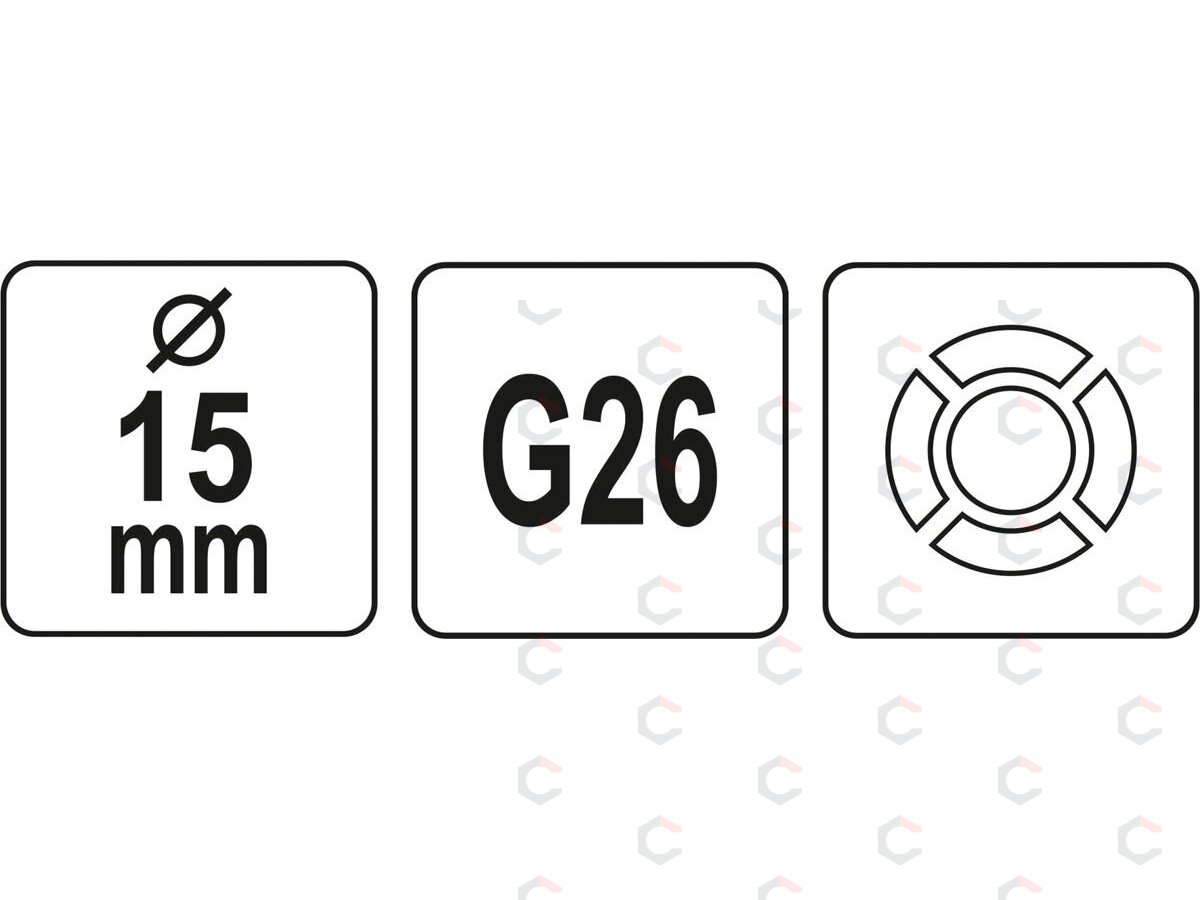 Tepimo adapteris | 4 dantukai (YT-07102) 3 Tepimo adapteris | 4 dantukai (YT-07102) 3