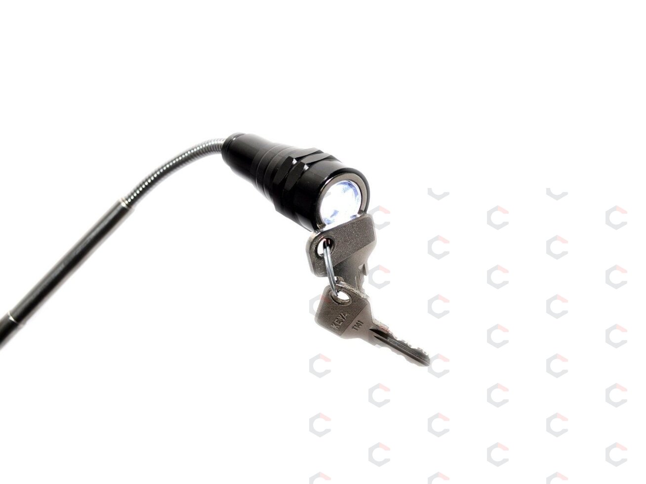 Teleskopinis magnetinis prožektorius su stipriais 3 LED diodais (QJPU-46) 1