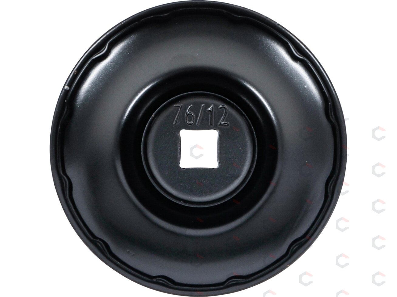 Tepalo filtro galvutė | 12 kampų | Ø 76 mm | Fiat, Mercedes-Benz, Renault (1039-76-12) 1 Tepalo filtro galvutė | 12 kampų | Ø 76 mm | Fiat, Mercedes-Benz, Renault (1039-76-12) 1