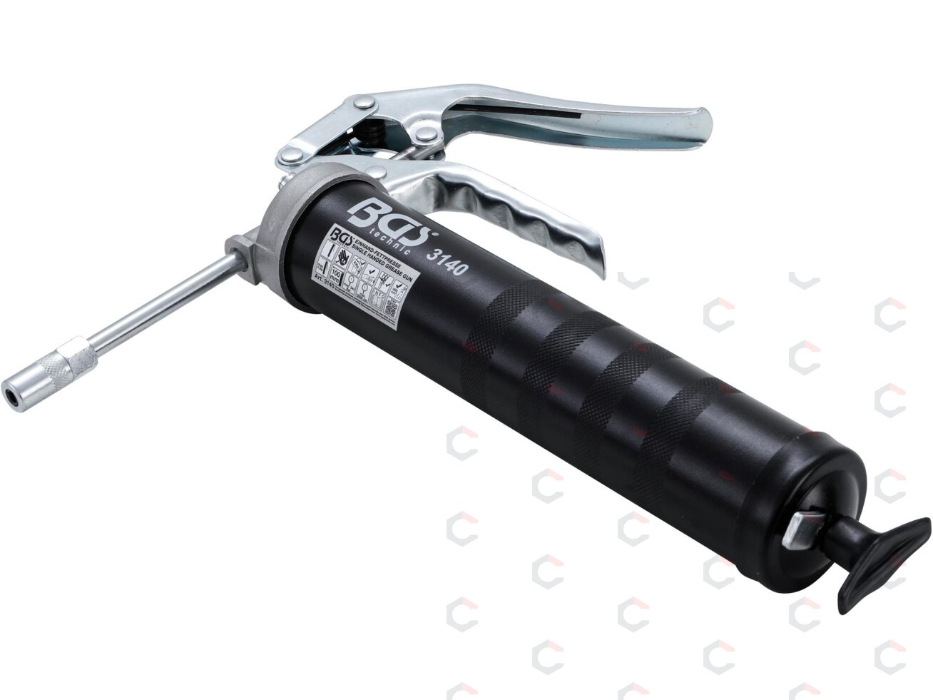 Tepimo pistoletas – kasetėms 220 mm / 400 g ir birioms – 500 cm³ (3140) 7 Tepimo pistoletas – kasetėms 220 mm / 400 g ir birioms – 500 cm³ (3140) 7