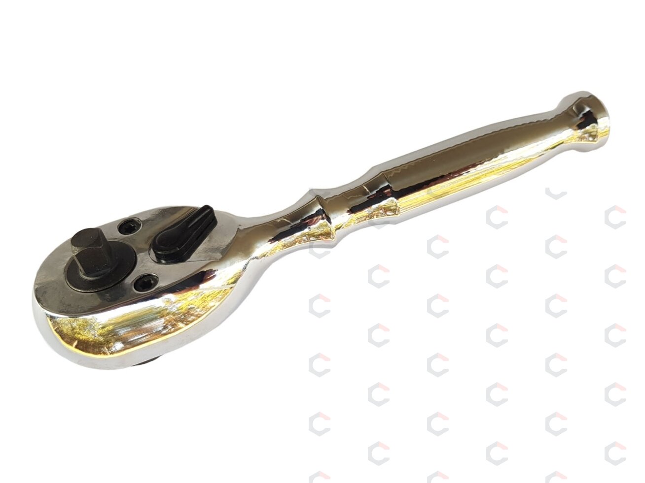 Terkšlė galvutėms dvipusė | smulkūs dantukai | poliruota | 6.3 mm (1/4") / 10 mm (3/8") (SA3814) Terkšlė galvutėms dvipusė | smulkūs dantukai | poliruota | 6.3 mm (1/4") / 10 mm (3/8") (SA3814)