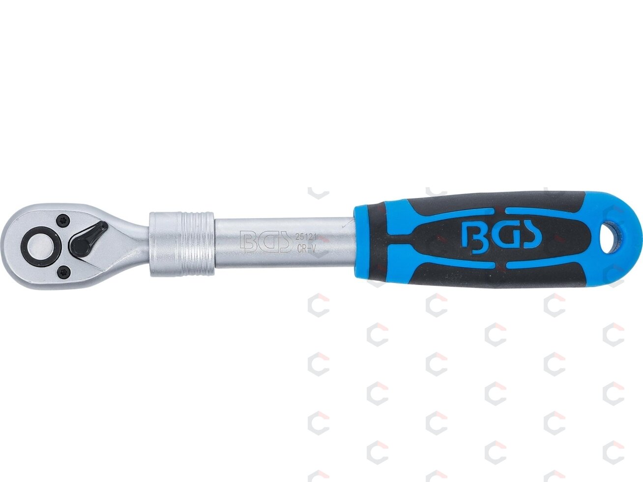 Terkšlė galvutėms ištraukiama | 10 mm (3/8") | 240 - 345 mm (25121) 2 Terkšlė galvutėms ištraukiama | 10 mm (3/8") | 240 - 345 mm (25121) 2