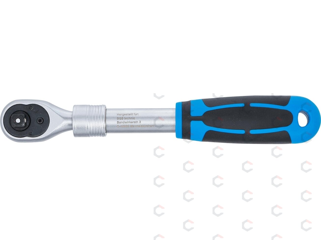 Terkšlė galvutėms ištraukiama | 10 mm (3/8") | 240 - 345 mm (25121) 4
