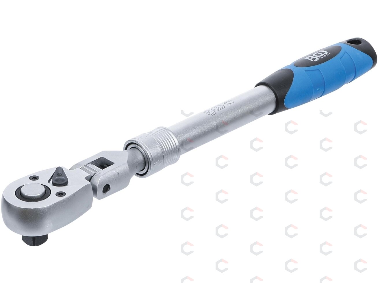 Terkšlė galvutėms ištraukiama, vartoma | 12,5 mm (1/2") | 345 - 495 mm (25107) 1 Terkšlė galvutėms ištraukiama, vartoma | 12,5 mm (1/2") | 345 - 495 mm (25107) 1